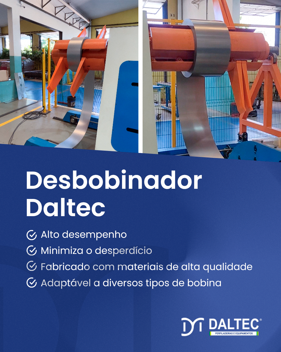 Imagem ilustrativa da notícia: Desbobinador Daltec